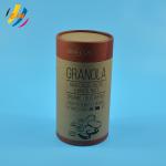 FDA 200mm height Kraft Paper Box Packaging for Oatmeal