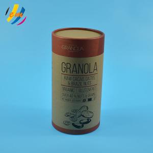 Quality FDA 200mm height Kraft Paper Box Packaging for Oatmeal wholesale