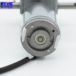 Turbo Worm Micro DC Gear Motor 24V 250kgcm 5883mm 5rpm Double Shafts