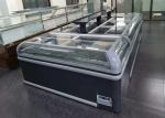 Commerical Refrigerant R290 Secop Supermarket Chest Freezer Static Cooling
