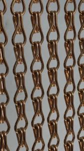 Quality Modern Unique Metal Mesh Curtains Window Treatment wholesale