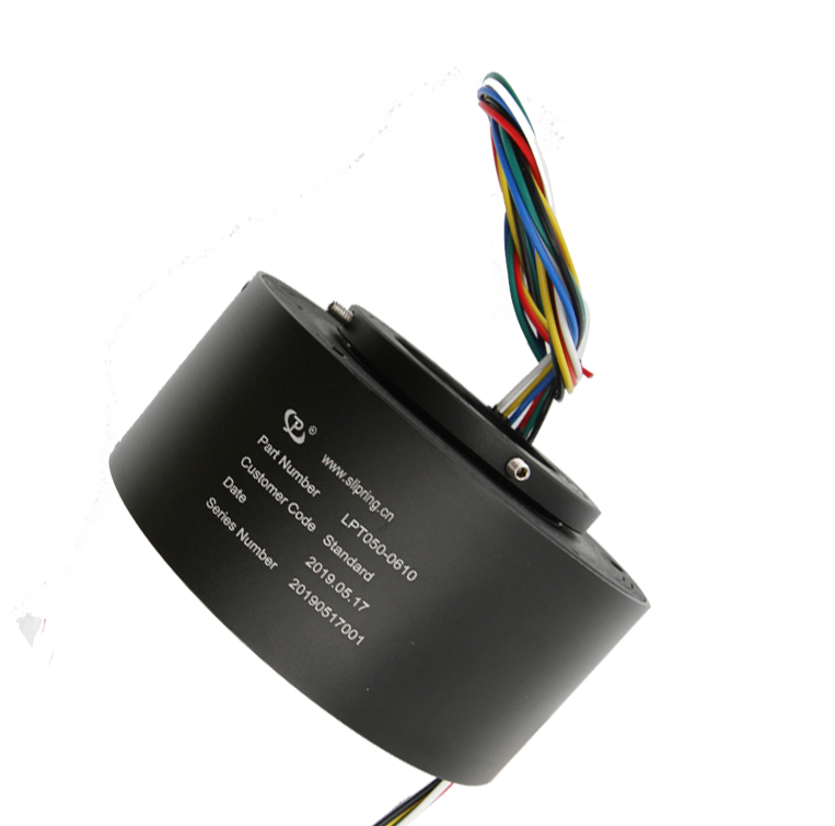 300rpm Speed Through Hole Slip Ring Contact Material Precious Metal Remote Control