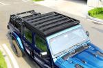 Electrophoresis and Powder Coating 4x4 Roof Basket for Jeep Wrangler JT Roof