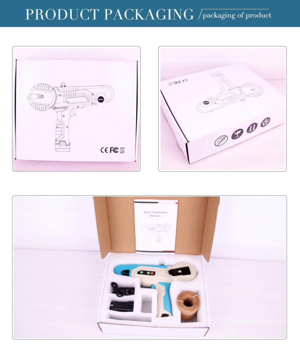 Swansoft CE Certificate Orchard Electric Tying Machine/Binder and Garden Electric Tapetool