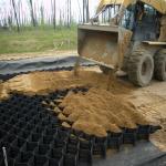 Improve Retaining Wall Stability with Height 100mm Gravel Stabilizer Geocell