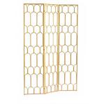 Metal foldable room divider wall panel for restaurant