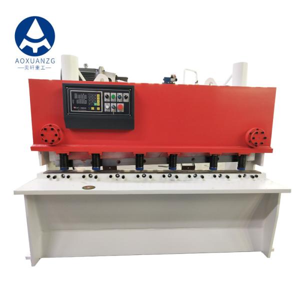 NC Small Sheet Metal Guillotine MD11 Controller Shear Metal Cutting Machine 6mm