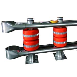 Quality Roller Barrels Road Safety Barrier Galvanized Fence for Highway Safety wholesale