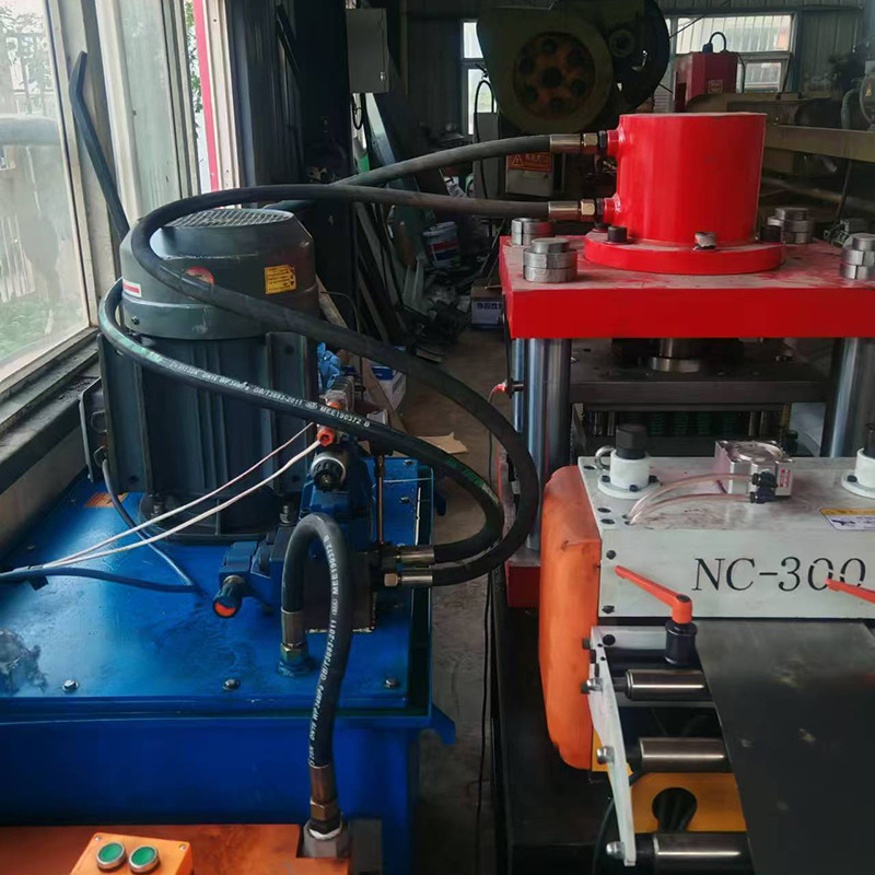 Electric Power Cable Tray Forming Machine Manufacturers Flat Plate Integration Rolling Diameter Range 80-160mm