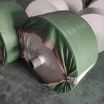Anti Slip PP Woven Fabric Roll For Sack Packing Bag Green Blue Waterproof