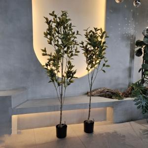 Quality Lifelike Plastic Faux Plants Artificial Flowers For Indoor Greenery wholesale