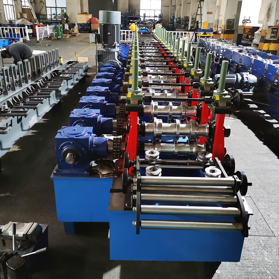 Metal Decking Planks Scaffold Forming Machine 12T OEM