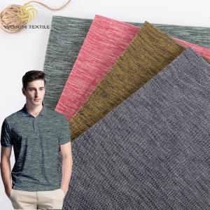 Quality Wear Resistant Yarn Dyed Shirt Fabric , Breathable 210g T Shirt Cotton Fabric wholesale
