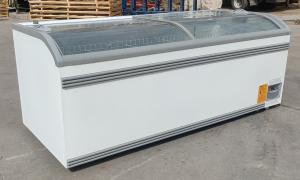Quality Supermarket Commercial R290 Glass Sliding Door Chest Freezer Frost Free wholesale