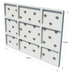 Composite Fiberglass Rock Climbing Wall Panel for Climbing Gym Max Capacity 100