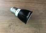 Black IP20 AC 110V 5W LED Spot E27 45 Degree Beam Angle / LED Spotlight Bulbs