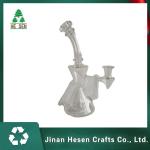 Clear Borosilicate 453G 9 inch Hookah Glass Water Bongs