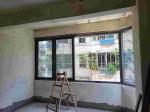 Customized Black Aluminium Sliding Windows 1.2mm-2.0mm Thickness