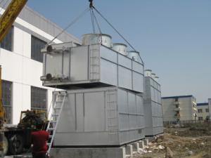 Quality Crossflow Industrial Water Cooling Towers Automatic Temperature Control wholesale