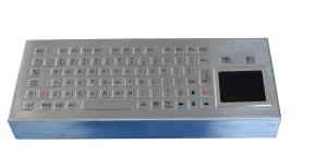 Quality 81 key compact IP65 waterproof ruggedized keyboard / industrial metal keyboard wholesale