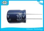 Ripple Current High Voltage Power Capacitor 10uF 100V Capacitor SGS Approved