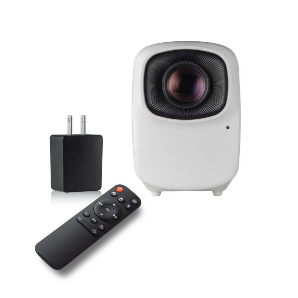 Outdoor 1080P Mini Projector Android Smart Portable Projectors 200 Lumens 1.2m