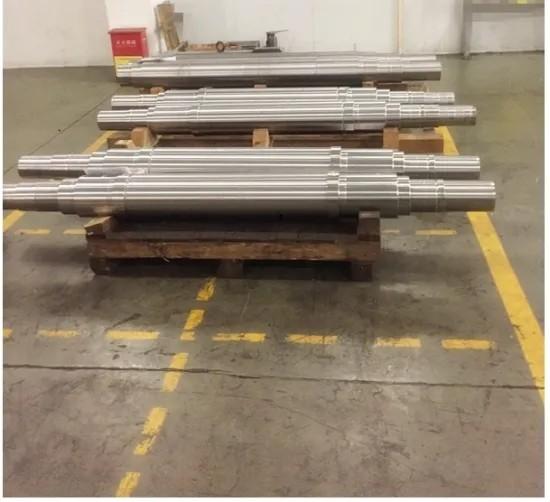 forging high quality sae4340 Sae8620 steel backup roller forged steel rotor