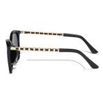 Women'S Large Metal Sunglasses Anti Ultraviolet Anti Reflective CE
