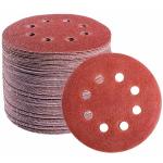 Sandpaper Aluminum Oxide Hook Loop Sanding Discs 6inch 15 / 17 Holes