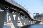 Long Span Lightweight Steel Structure Bridge Weather Resistant GB Standard