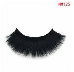 Fluffy Long 3D Real Mink Eyelash Extensions 18 - 22mm For Wedding / Cosplay