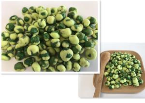 Quality Halal Certifiacte Yellow Wasabi Green Peas Snack OEM Retailer Bags wholesale