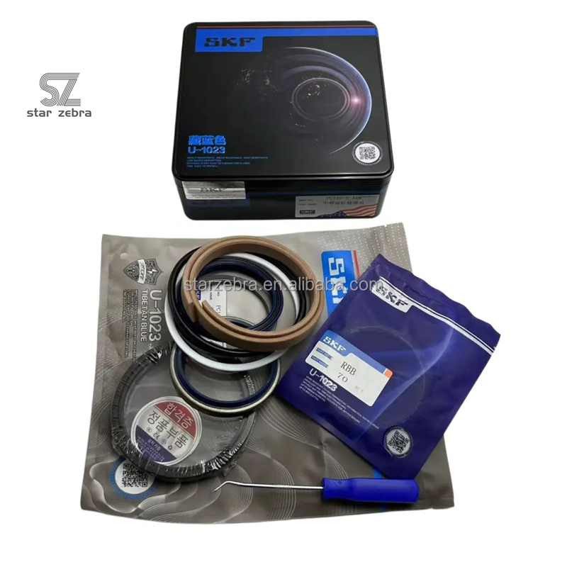 Hyundai R210LC-7 Excavator Hydraulic Cylinder Seal Kit for Bucket Cylinder and Construction Machinery Parts