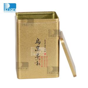 Quality 1L Tea Tin Cans Rectangular / Round Shape Matcha Tin Cans For Coffee Powder wholesale