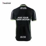 Customized Logo Printing Sublimation Racing Teamwear Motorcycle Polo Shirts for