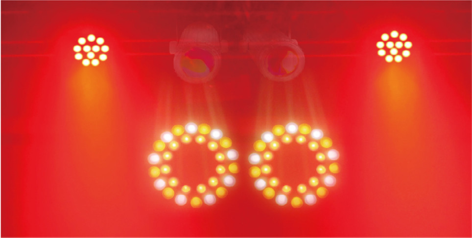 Professional 12PCS RGBW 4 Set Stand Led Par light Bar Stage Lights