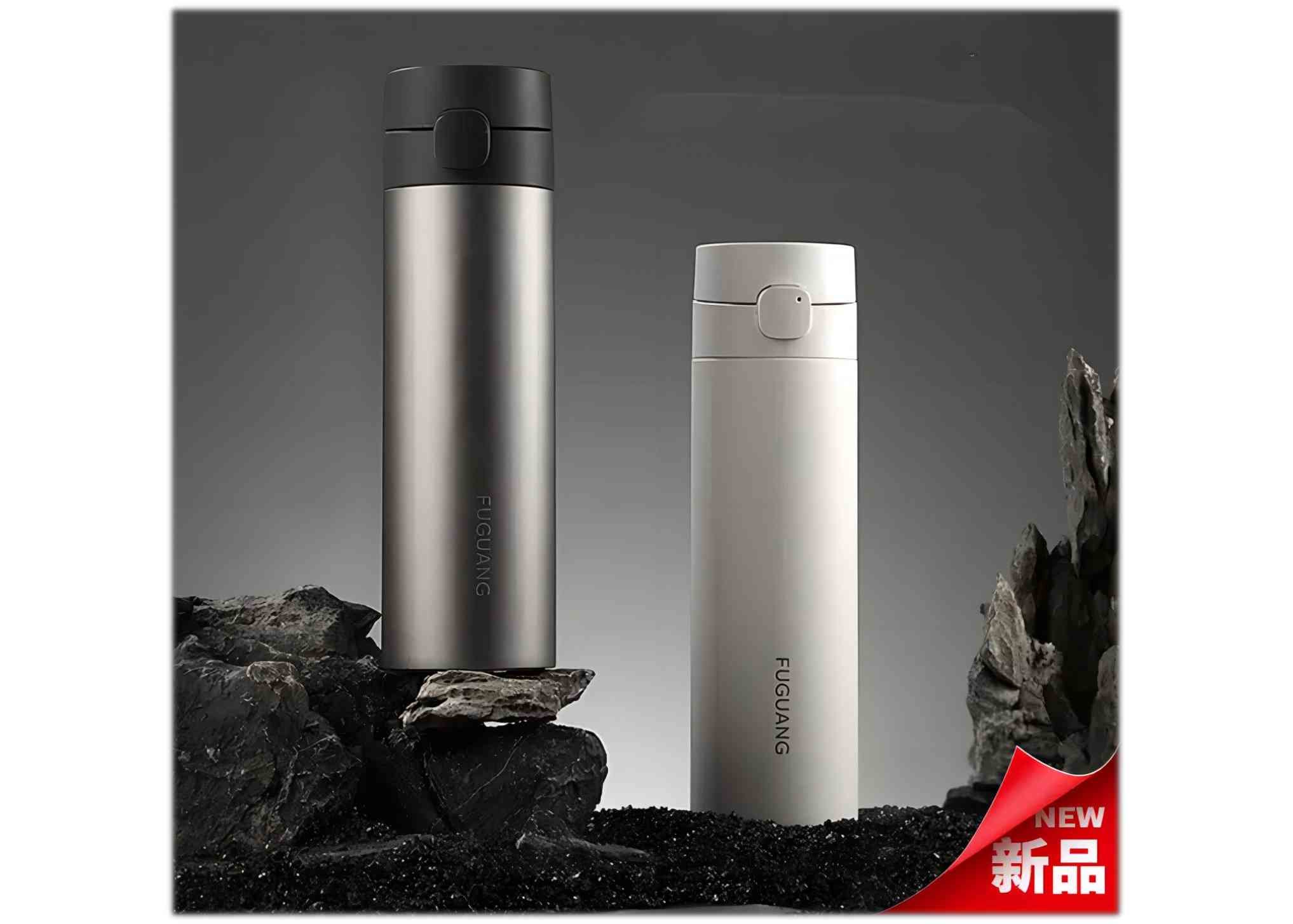 500ml Lightweight Titanium Water Bottle Cycling Heat Resistant Outdoor Camping Water Bottle Metal With Sealed Lid To Prevent Leakage Easy Carrying