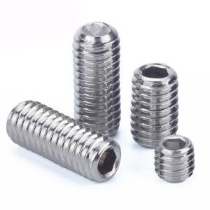 Quality DIN 916 A2-70 Hexagon Socket Set Screws With Cup Point wholesale