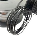 VW-1 Flammability PET Expandable Braided Sleeving Cable Harness Sheathing
