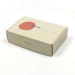 Customized Folding Corrugated Cardboard Box Industrial Shoes Clothing Varnishing