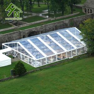 Quality Aluminum 4m Wide Clear Wedding Marquee Tent 25 X 30 With 600 Seaters wholesale