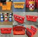 Outdoor Security Water Filled Crash Barrier With PE Material And Durable