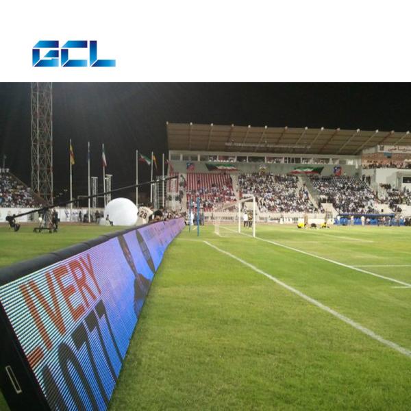 Steel Cabinet P10 Stadium Perimeter LED Display E Sports Display Screen For