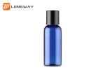 50ml colorful pet bottle Cosmetic containers with Disc top flip cap