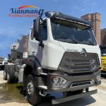 Sino Truck Howo NX 380 6x4 10 Wheels Tractor Trucks 400 Horse Power Left Hand