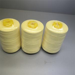 Quality 90TEX Para Aramid Raw Yellow Sewing Thread For Sewing Ne20/3 wholesale
