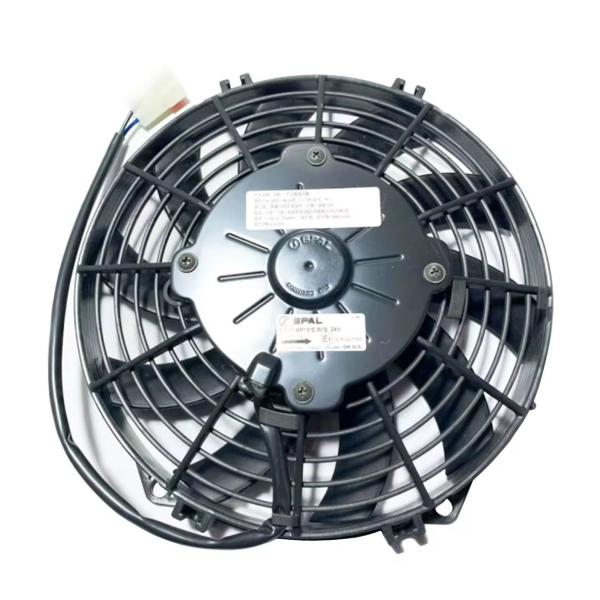 225mm 24v Carrier Unit Parts Hydraulic Oil Condensing Fan Spal 9 Quot Va07-Bp12c