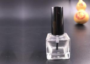 Quality Transparent Glass Empty Nail Varnish Bottles Custom Color For Personal Care wholesale