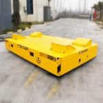 Steerable Molten Metal Transfer Cart Electric Trackless Heavy Load 50t On Cement