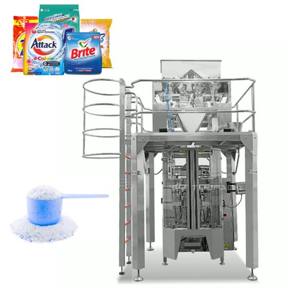 1kg 2kg 5kg Detergent Powder Bag Packing Machine Automatic Weighing For Powder